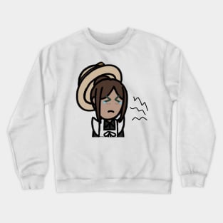 Lady-in-waiting Wronged Cartoon Crewneck Sweatshirt